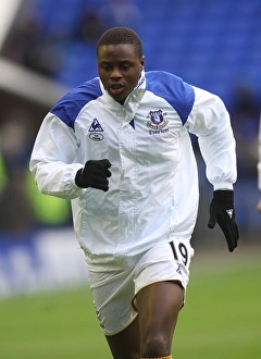 Magaye Gueye Scores the Fifth Round FA Cup Goal for Everton at Goodison Park vs. Blackpool
