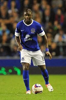 Images Dated 29th August 2012: Magaye Gueye's Brilliant Performance: Everton Crushes Leyton Orient 5-0 in Capital One Cup