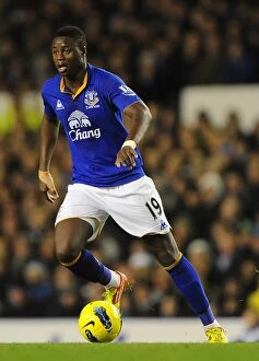 Images Dated 21st December 2011: Magaye Gueye's Unforgettable Show: Everton vs Swansea City, Barclays Premier League