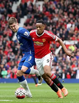 Manchester United vs. Everton: A Battle for the Ball - John Stones vs. Anthony Martial