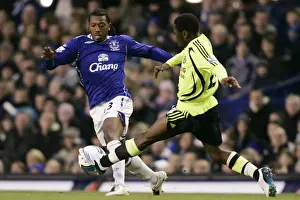 Manuel Fernandes vs. Shaun Wright-Phillips: A Battle at Goodison Park, Everton vs. Chelsea, Barclays Premier League, 17th April 2008