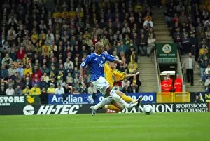 Norwich 2 Everton 3 Collection: Marcus Bent scores the second
