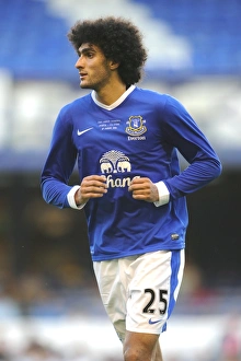 Pre Season Friendly - Everton V AEK Athens - Goodison Park Prints: Marouane Fellaini in Action: Everton's Pre-Season Clash Against AEK Athens at Goodison Park