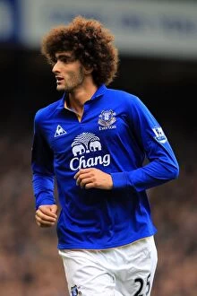 Images Dated 29th October 2011: Marouane Fellaini, Everton