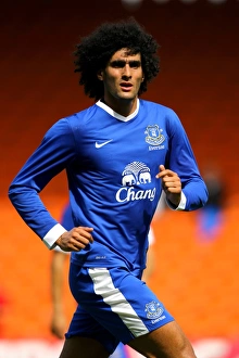 Framed Print : Marouane Fellaini, Everton Framed Print : Marouane Fellaini, Everton