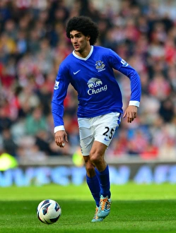 Sunderland 1 V Everton 0 : Stadium Of Light : 20-04-2013 Prints: Marouane Fellaini Leads Everton at Stadium of Light in Defeat to Sunderland (April 20)