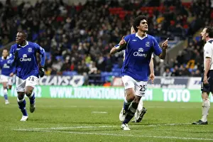 Marouane Fellaini Scores First Everton Goal Against Bolton Wanderers in Barclays Premier League (2008)