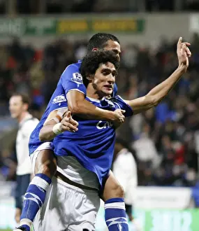 Marouane Fellaini Scores First Goal for Everton: Bolton Wanderers vs. Everton, Barclays Premier League, Reebok Stadium (2008)
