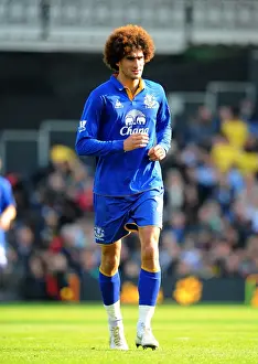 Marouane Fellaini: Thunderous Performance at Craven Cottage - Everton vs. Fulham, Barclays Premier League (23 October 2011)