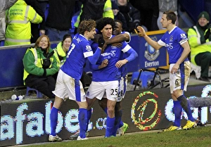 Marouane Fellaini's Dramatic Third Goal: Everton vs. Aston Villa Ends in Thrilling 3-3 Draw (Goodison Park, 2013)