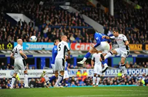 Marouane Fellaini's Strike: Everton's Second Goal vs. Fulham (April 2012, Goodison Park)