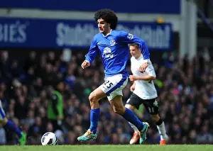 Marouane Fellaini's Stunner: Everton's Game-Winning Goal vs. Fulham (1-0), Premier League, Goodison Park (27-04-2013)