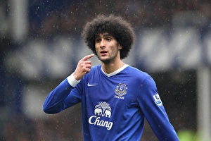 Framed Print : Marouane Fellaini's Unforgettable Display: Everton 2-0 West Ham United (May 12, 2013) Framed Print : Marouane Fellaini's Unforgettable Display: Everton 2-0 West Ham United (May 12, 2013)
