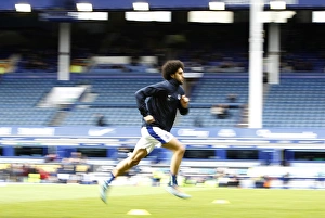 Everton 2 V Manchester City 0 : Goodison Park : 16-03-2013 Prints: Marouane Fellaini's Unforgettable Night: Everton 2 - Manchester City 0 (Premier League)