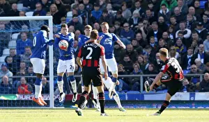 Matt Ritchie's Free Kick at Goodison Park: AFC Bournemouth vs Everton, Premier League