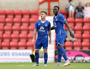 Images Dated 11th July 2015: McAleny and Lukaku's Four-Goal Blitz: Everton's Pre-Season Triumph Over Swindon Town