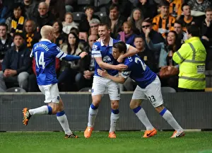 Hull City 0 V Everton 2 : KC Stadium : 11-05-2014 Prints: McCarthy's Stunner: Everton's First Goal in 2-0 Victory over Hull City