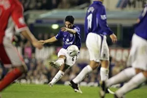 Everton vs Middlesbrough, Carling Cup Collection: Mikel Arteta