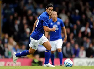 Framed Print : Mikel Arteta Leads Everton in Pre-Season Clash at Bury's Gigg Lane (July 2011) Framed Print : Mikel Arteta Leads Everton in Pre-Season Clash at Bury's Gigg Lane (July 2011)