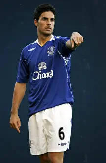 Mikel Arteta Leads Everton in Pre-Season Friendly at Deepdale Against Preston North End (18/7/07)