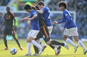 FA Cup Prints: Mikel Arteta and Seamus Coleman's Game-Changing Tackle on Frank Lampard