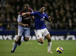 Mikel Arteta vs Didier Agathe: FA Barclays Premiership Battle at Goodison Park (06/07)
