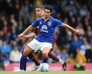 15 July 2011 Bury V Everton Prints: Mikel Arteta vs. Ryan Lowe: Everton's Pre-Season Battle at Bury's Gigg Lane (15 July 2011)