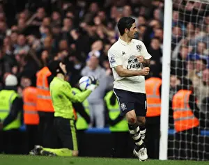 FA Cup Prints: Mikel Arteta's Epic FA Cup Penalty: Everton's Shocking Upset at Stamford Bridge (19 February 2011)