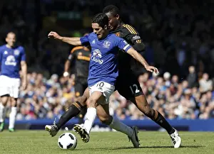 Framed Print : Mikel Showdown at Goodison Park: A Clash of Titans - Arteta vs Mikel (May 2011) Framed Print : Mikel Showdown at Goodison Park: A Clash of Titans - Arteta vs Mikel (May 2011)