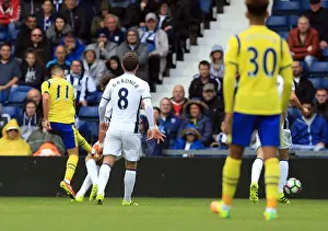 West Bromwich Albion V Everton - The Hawthorns Prints: Mirallas Strikes First: Everton's Winning Goal at West Bromwich Albion