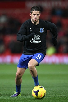 Manchester United 0 V Everton 1 : Old Trafford : 04-12-2013 Prints: Mirallas Stunner: Everton's Shock 1-0 Win over Manchester United (BPL, 04-12-2013)