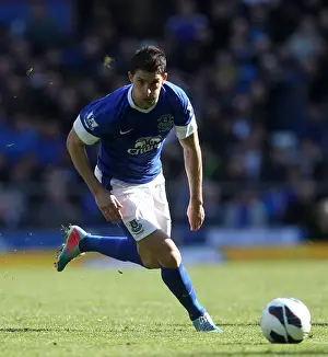Everton 1 V Fulham 0 : Goodison Park : 27-04-2013 Prints: Mirallas Stuns Fulham: Everton's Winning Goal (Goodison Park, 2013)