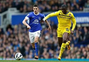Images Dated 2nd March 2013: Mirallas's Magic: Everton's 3-1 Victory over Reading (02-03-2013)