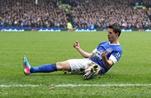 Everton 2 V West Ham United 0 : Goodison Park : 12-05-2013 Prints: Mirallas's Strike: Everton's First Goal Against West Ham in BPL (12-05-2013)