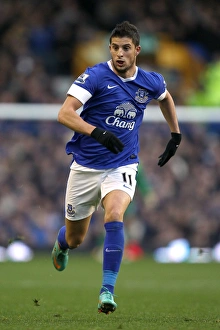 Everton 2 V Tottenham Hotspur 1 : Goodison Park : 09-12-2012 Prints: Mirallas's Stunner: Everton's Thrilling 2-1 Win Over Tottenham Hotspur (December 9)