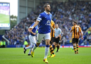 Season 2013-14 Prints: Mirallas's Thriller: Everton's First Goal vs. Hull City (19-10-2013)