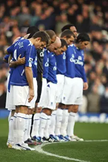 A Moment of Silence: Everton vs. Bolton Wanderers at Goodison Park (06/11/06, FA Barclays Premiership)