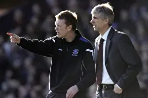 Everton V Arsenal Prints: Moyes vs. Wenger: An Intense Football Rivalry on the Touchline