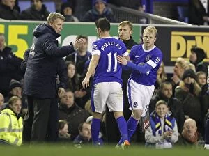 FA Cup : Round 5 Replay : Everton 3 v Oldham Athletic 1 : Goodison Park : 26-02-2013 Collection: Naismith Replaces Mirallas: Everton Advance with 3-1 FA Cup Win Over Oldham Athletic (Goodison Park)