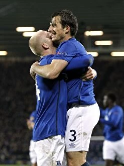 Images Dated 6th November 2014: Naismith Scores Third as Everton Defeats Lille in Europa League