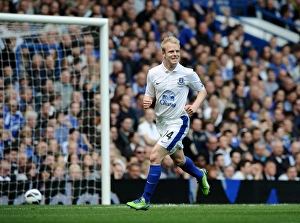 Chelsea 2 V Everton 1 : Stamford Bridge : 19-05-2013 Prints: Naismith Stunner: Everton's First Goal at Stamford Bridge vs. Chelsea (19-05-2013)
