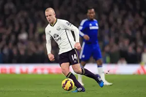 Football Full Length Fulllength Prints: Naismith vs. Chelsea: Everton's Star Forward Faces Off at Stamford Bridge