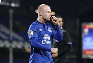 Images Dated 6th November 2014: Naismith's Hat-Trick Seals Europa League Triumph for Everton over Lille