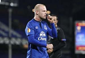 Framed Print : Naismith's Hat-Trick Seals Europa League Triumph for Everton over Lille Framed Print : Naismith's Hat-Trick Seals Europa League Triumph for Everton over Lille