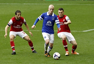 Everton 3 V Arsenal 0 : Goodison Park : 06-04-2014 Prints: Naismith's Triumph: Everton's 3-0 Victory Over Arsenal at Goodison Park