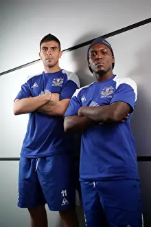 New Signings Feature Prints: New Arrivals at Everton: Welcome Royston Drenthe and Denis Stracqualursi