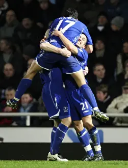 Osman and Cahill: Everton's Unforgettable Goal Celebration vs. West Ham United, Carling Cup Quarterfinal, 2007