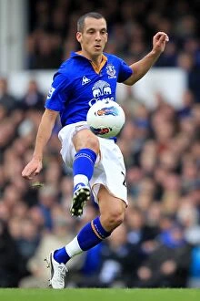 Images Dated 29th October 2011: Osman at Goodison: Everton vs Manchester United, Barclays Premier League (2011)