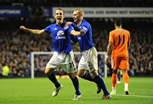 Osman and Hibbert: Everton's Premier League Goal Celebration vs Swansea City (21 December 2011)