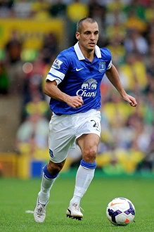 Norwich City 2 V Everton 2 : Carrow Road : 17-08-2013 Prints: Osman Shines: Dramatic 2-2 Draw between Norwich City and Everton (August 17, 2013)